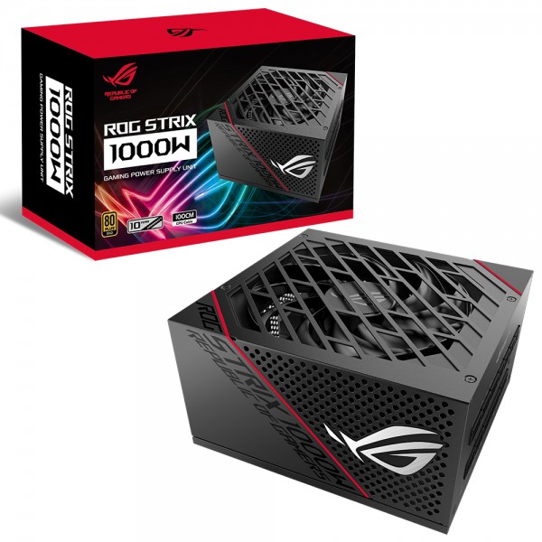 ASUS ROG Strix 1000G 1000W 80 PLUS Gold Tam Modüler PCIe Gen 5.0 Uyumlu Güç Kaynağı 1