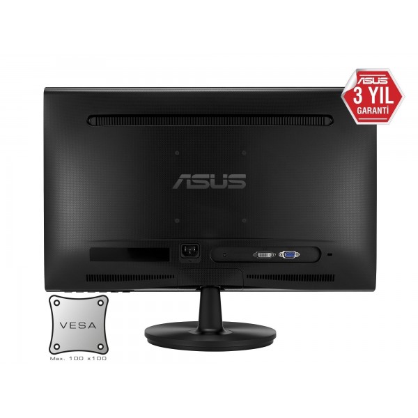 ASUS 22İ VS228NE LCD MONİTÖR 5MS SİYAH VGA&DVI 4