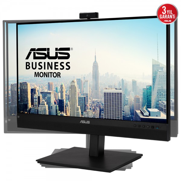 ASUS BE27ACSBK 27 2K IPS WEBCAM 2560x1440 5MS DP HDMI USB-C MM 3YIL CERCEVESIZ FLICKER-FREE DUSUK MAVI ISIK MONİTÖR 2