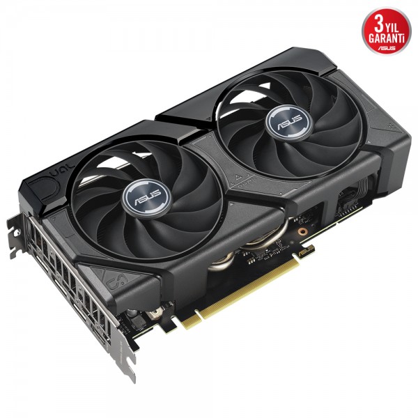 ASUS DUAL RTX4070 Super O12G EVO NVIDIA GEFORCE RTX 4070 SUPER 12GB GDDR6X 192bit 2550MHz OC Ekran Kartı 3