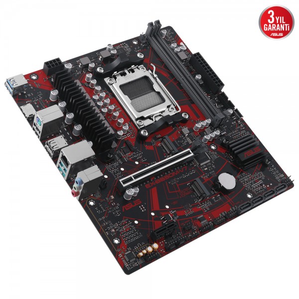 ASUS EX-B650M-V7 AMD B650 AM5 DDR5 6400MHz mATX Anakart 4