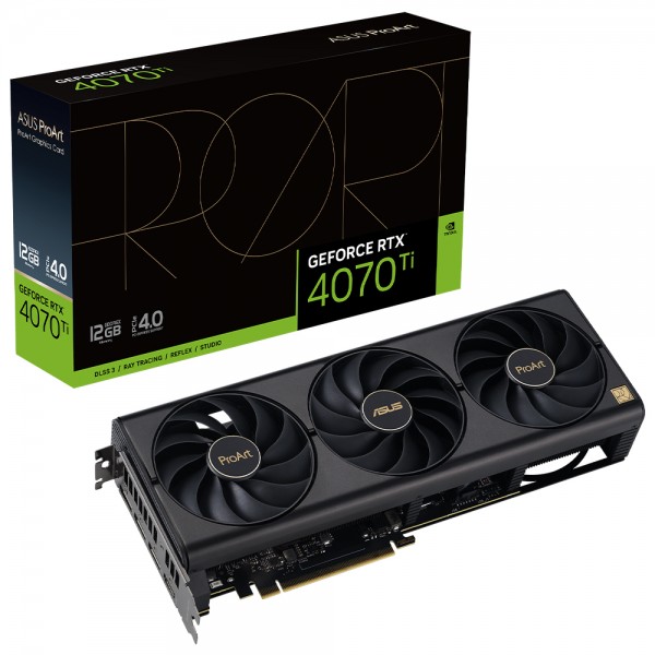 ASUS GEFORCE ProArt GeForce RTX 4070 Ti 12GB GDDR6X Ekran Kartı