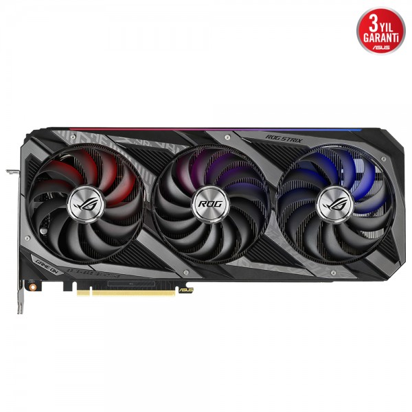 ASUS GEFORCE ROG-STRIX-RTX3070TI-8G-GAMING 8GB GDDR6X 256bit  OC 2xHDMI 3xDP RGB EKRAN KARTI 2