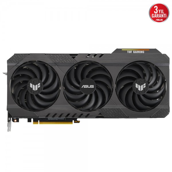 ASUS GEFORCE RTX 3090 TI TUF-RTX3090TI-O24G-GAMING 24GB GDDR6X 384bit 1950MHz OC 2xHDMI 3xDP RGB EKRAN KARTI 2