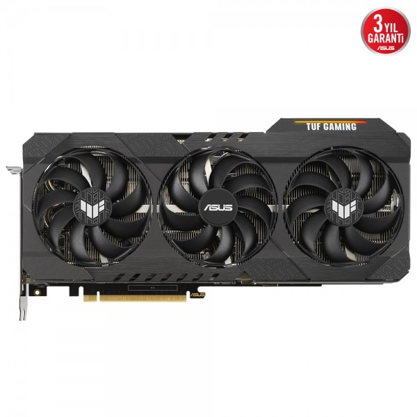 ASUS GEFORCE TUF-RTX3070TI-8G-GAMING 8GB GDDR6X 256bit  OC 2xHDMI 3xDP  EKRAN KARTI 2