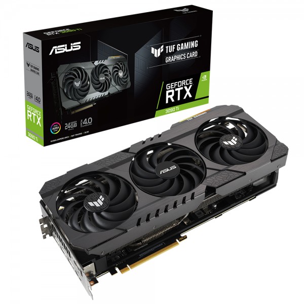 ASUS GEFORCE TUF-RTX3090TI-24G-GAMING 24GB GDDR6X 384bit 1890MHz OC 2xHDMI 3xDP RGB EKRAN KARTI 1