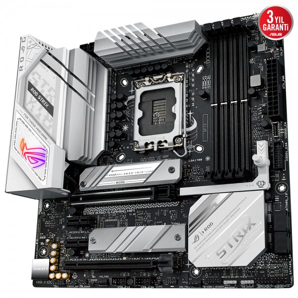 ASUS ROG STRIX B760-G GAMING WIFI LGA1700 DDR5 7800Mhz MATX Anakart 4