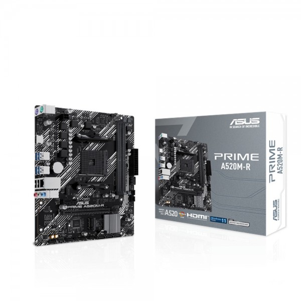 ASUS PRIME A520M-R 5100mhz(OC) M.2 AM4 mATX Anakart 1