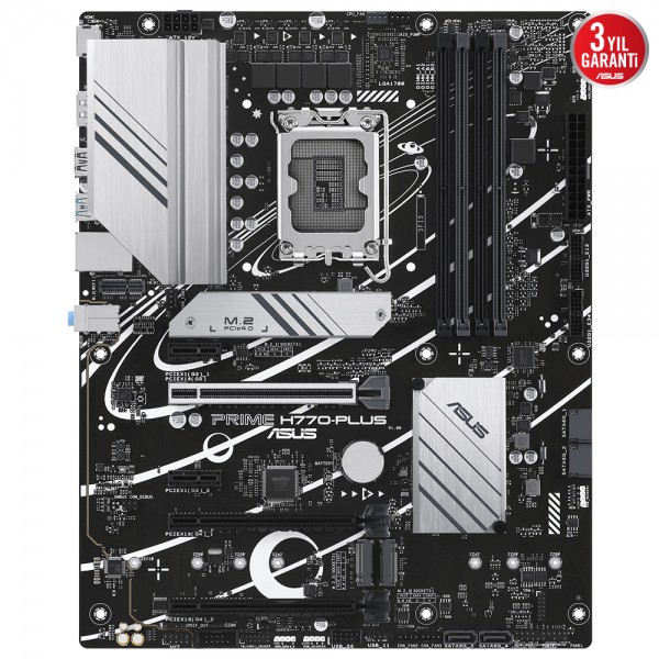 ASUS PRIME H770-PLUS Intel H770 LGA1700 DDR5 7200MHz ATX Anakart 2