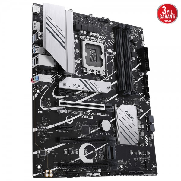 ASUS PRIME H770-PLUS Intel H770 LGA1700 DDR5 7200MHz ATX Anakart 4