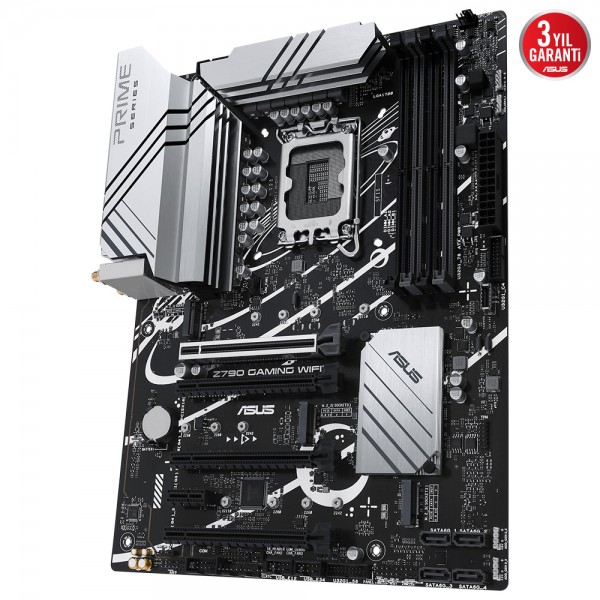 ASUS Prime Z790 GAMING WIFI 7 7200MHz(OC) DDR5 Soket LGA1700 M.2 HDMI ATX Anakart 3