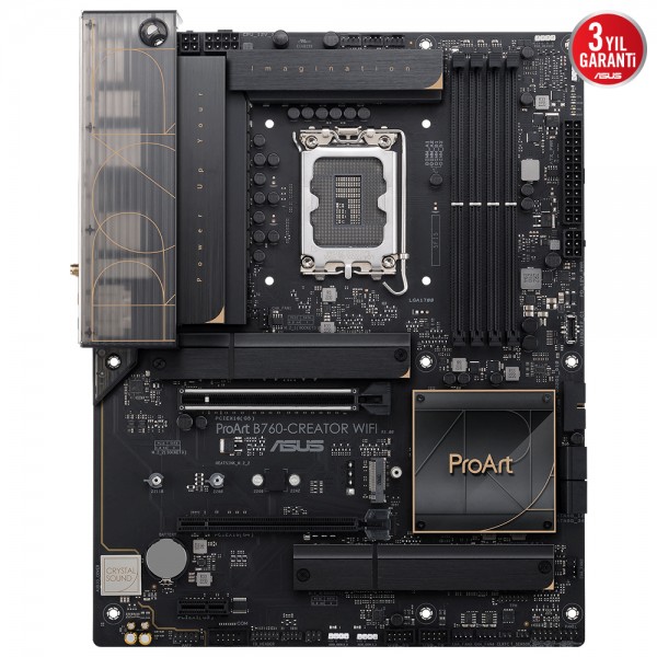 ASUS PROART B760-CREATOR WIFI Intel B760 LGA1700 DDR5 7800MHz ATX Anakart 2