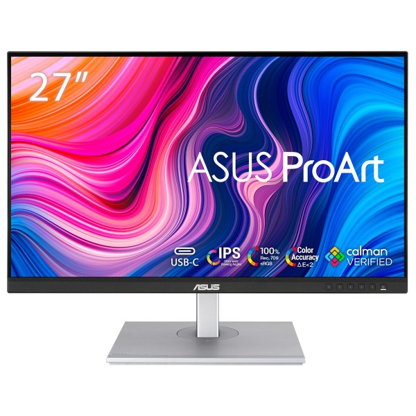 ASUS PROART PA278CV 27" 2K IPS 2560x1440 5MS 75HZ DP HDMI USB-C MM VESA 3YIL 100% Rec. 709, CALMAN SERTIFIKALI,PIVOT, DAISY CHAINING Monitör 1