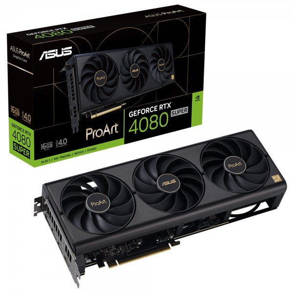 ASUS ProArt RTX 4080 Super 16G NVIDIA GEFORCE 16GB GDDR6X 256bit Ekran Kartı 1