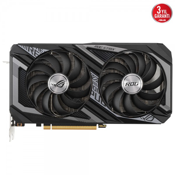 ASUS RADEON ROG STRIX RX6650XT O8G V2 GAMING 8GB GDDR6 128bit OC 1xHDMI 3xDP EKRAN KARTI 2