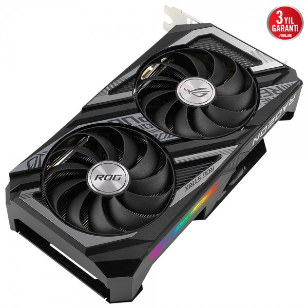 ASUS RADEON ROG STRIX RX6650XT O8G V2 GAMING 8GB GDDR6 128bit OC 1xHDMI 3xDP EKRAN KARTI 4