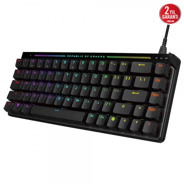 ASUS ROG Falchion Ace HFX ROG HFX Manyetik Switch RGB Türkçe Mekanik Gaming Klavye 2