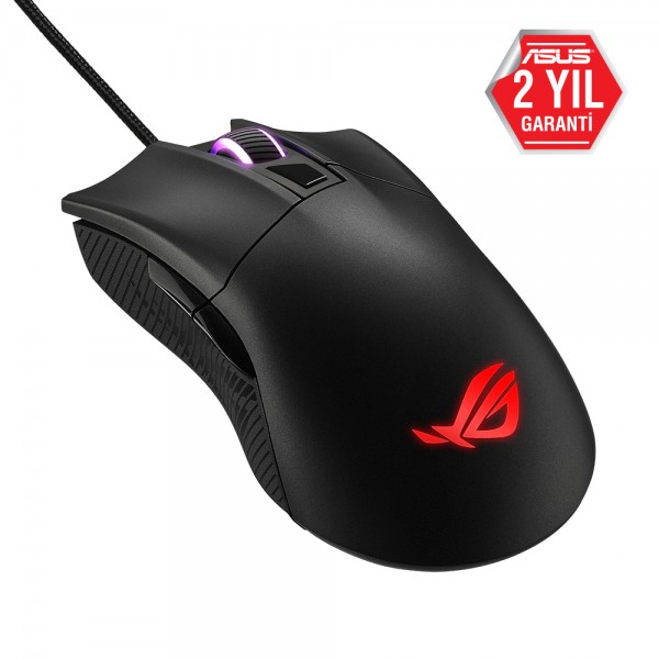 ASUS ROG Gladius II Core Kablolu Gaming Mouse 3