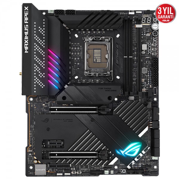 ASUS ROG MAXIMUS Z690 APEX WIFI DDR5 6600mhz(OC) RGB M.2 1700p ATX ANAKART 1