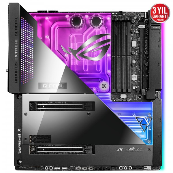 ASUS ROG MAXIMUS Z690 EXTREME GLACIAL WIFI DDR5 6400mhz(OC) RGB M.2 1700p E-ATX ANAKART 2