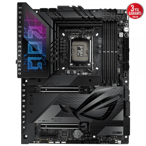 ASUS ROG MAXIMUS Z790 DARK HERO Intel Z790 LGA1700 DDR5 8000MHz ATX Anakart 2