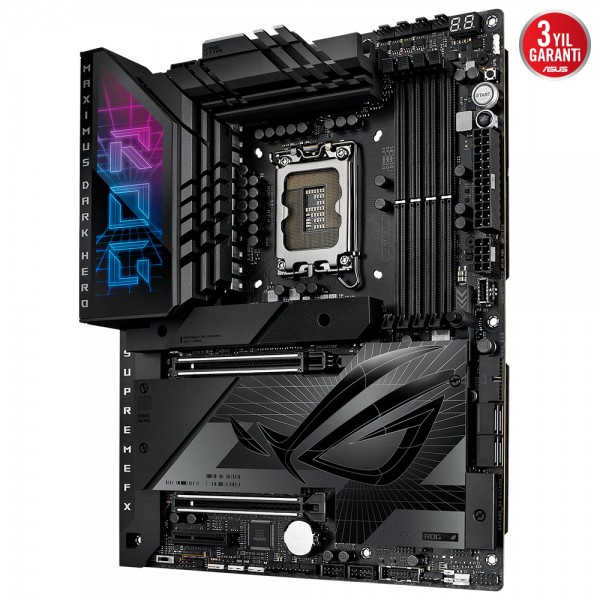 ASUS ROG MAXIMUS Z790 DARK HERO Intel Z790 LGA1700 DDR5 8000MHz ATX Anakart 4