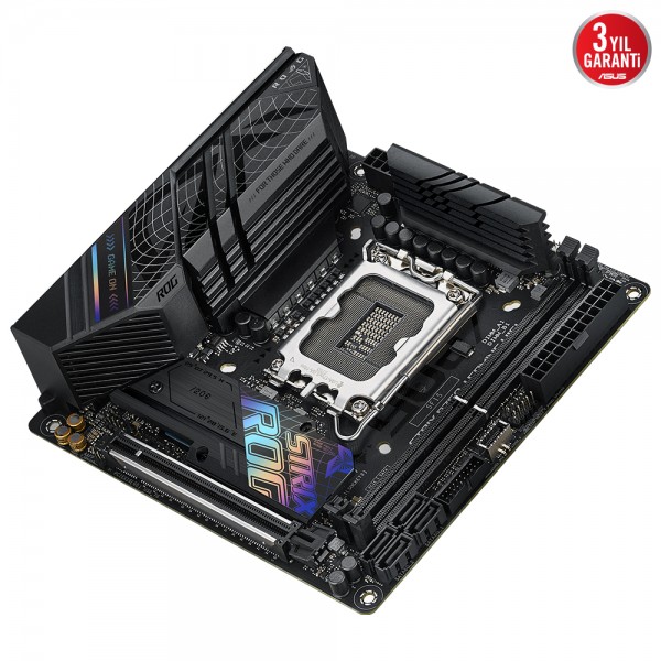 ASUS ROG STRIX B760-I GAMING WIFI 7600MHz Intel B760 LGA 1700 mini ITX Anakart 3