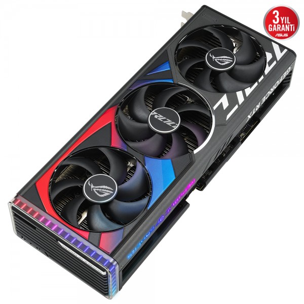 Asus ROG Strix GeForce RTX 4090 ROG-STRIX-RTX4090-24G-GAMING 24GB GDDR6X 384Bit DX12 Gaming Ekran Kartı 3