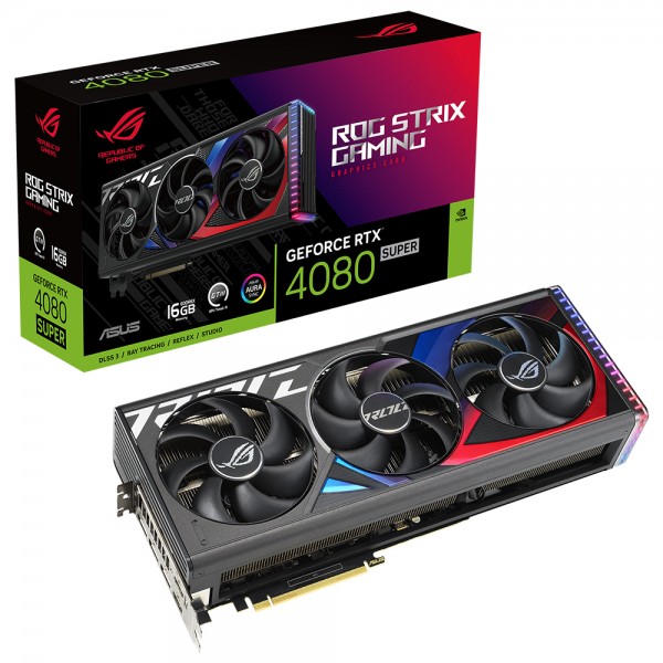 ASUS ROG STRIX RTX 4080 Super 16G GAMING NVIDIA GEFORCE 16GB GDDR6X 256bit Ekran Kartı 1