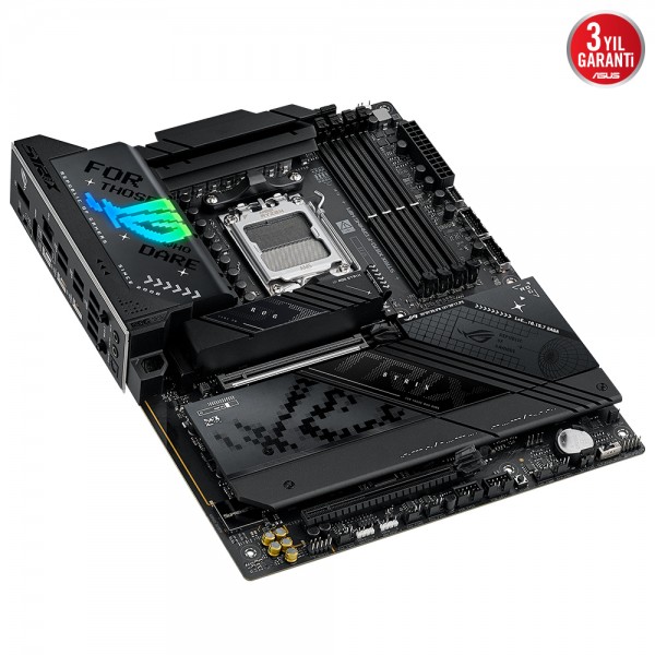 ASUS ROG Strix X870-F GAMING WIFI 8000MHz(OC) DDR5 AMD Soket AM5 ATX Anakart 4