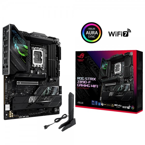 ASUS ROG Strix Z890-F GAMING WIFI 8600Mhz(OC) DDR5 Intel Soket 1851 ATX Anakart