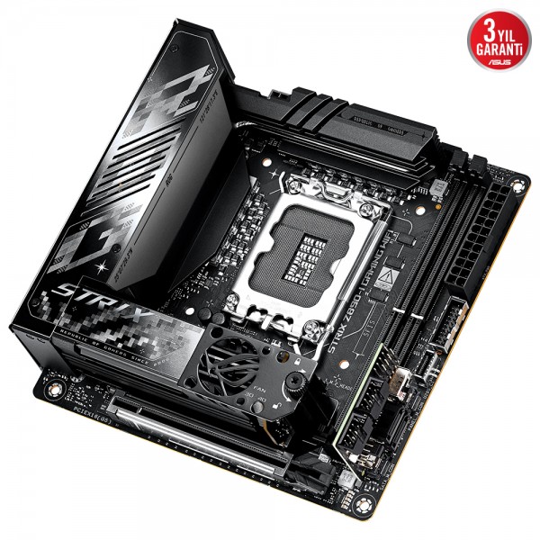 ASUS ROG Strix Z890-I GAMING WIFI 8800Mhz(OC) DDR5 Intel Soket 1851 mini-ITX Anakart 4