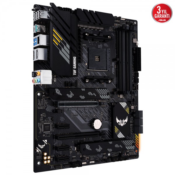 Asus TUF Gaming B550-PRO AMD 4600MHz (OC) DDR4 Soket AM4 M.2 HDMI DP ATX Gaming Anakart 3