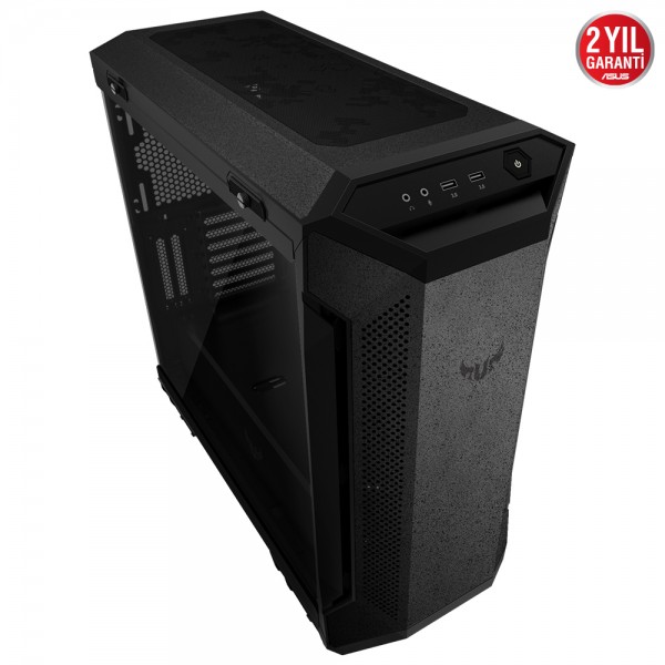 Asus TUF Gaming GT501VC Temperli Cam USB 3.1 E-ATX Mid-Tower Gaming Kasa 2