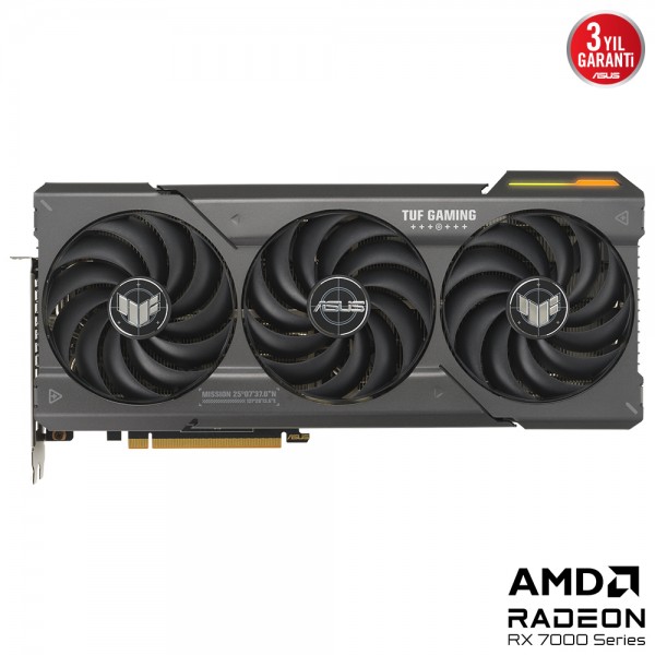 ASUS TUF Gaming Radeon RX 7800 XT OC Edition 16GB GDDR6 Ekran Kartı 2