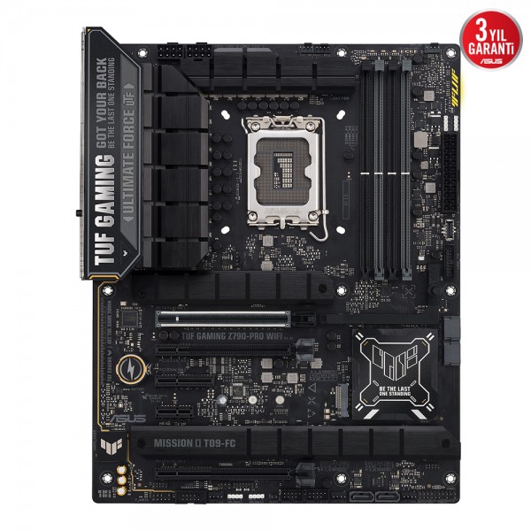 ASUS TUF GAMING Z790-PRO WIFI Intel Z790 LGA1700 DDR5 7800MHz ATX Anakart 2