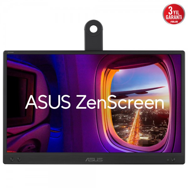 ASUS ZenScreen MB166CR 15.6" IPS 1920x1080 5MS Taşınabilir USB Monitör 2