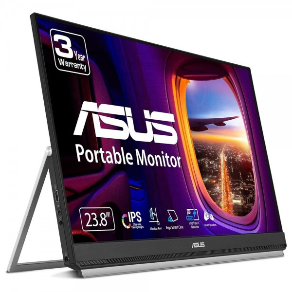 ASUS ZenScreen MB249C 23,8" IPS 1920x1080 FHD 5MS 75HZ Taşınabilir Monitör 1