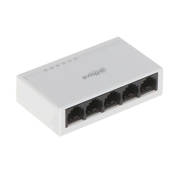 Dahua DH-PFS3005-5ET-L 5 Port 10/100 Switch  Megabit Yönetilemeyen Fast Ethernet Switch