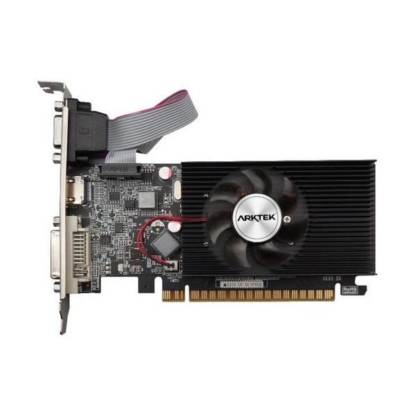 Hi-Level GT210 1GB DDR3 64Bit Single Fan HDMI+DVI+VGA Ekran Kartı 1