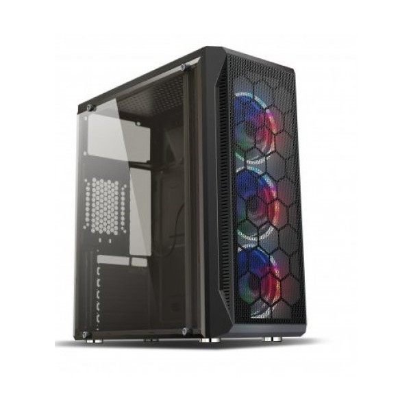 HIPER ZOE GAMING RAINBOW MID ATX 600W PSU KASA 1