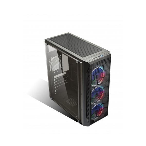 HIPER ZOE GAMING RAINBOW MID ATX 600W PSU KASA 3