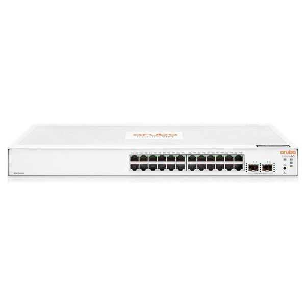 Hp Aruba Instant On JL812A 1830-24G 24PORT Gigabit, 2 Port Gigabit Sfp, Yönetilebilir, Rack Mount Switch 1