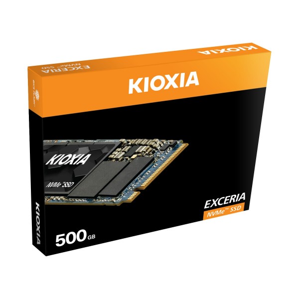 Kioxia Exceria NVMe 500GB 1700MB-1600MB/s M2 PCIe Nvme 3D NAND SSD (LRC10Z500GG8) 2