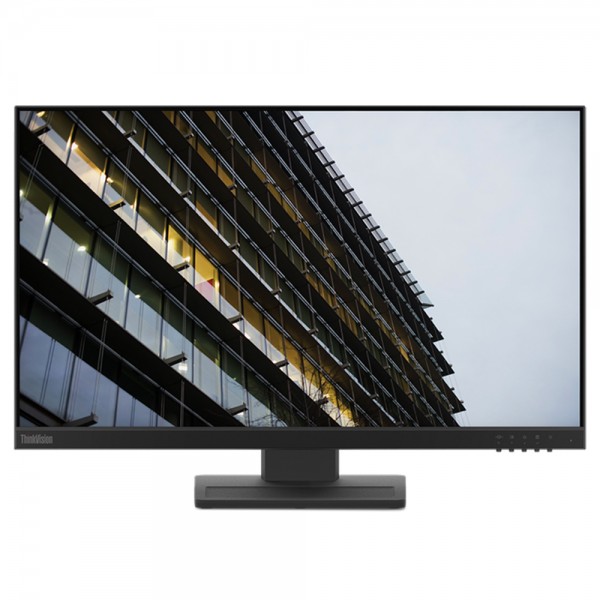 Lenovo ThinkVision E24-28 62B6MAT3TK 23.8" 5 MS 60 Hz HDMI+DP+VGA Full HD IPS LED Monitör 1