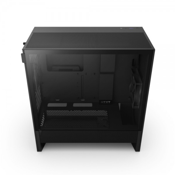 NZXT H5 Flow (2024) Black Tempered Glass USB 3.2 ATX Mid Tower Kasa 4