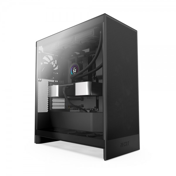 NZXT H7 Flow(2024) Black Tempered Glass USB 3.2 ATX Mid Tower Kasa