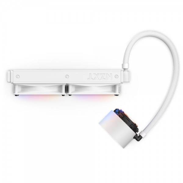 NZXT Kraken Elite 240 White RGB AIO LCD Display 240 mm Intel 1700p/AMD Uyumlu Sıvı Soğutucu 2