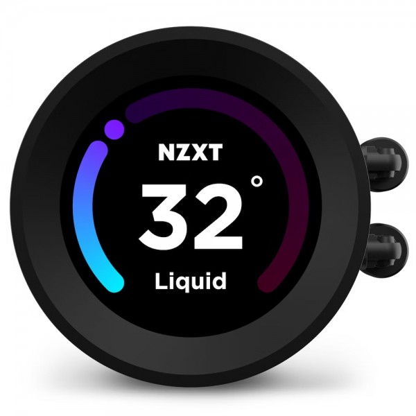 NZXT Kraken Elite 360 Black RGB AIO LCD Display 360 mm Intel 1700p/AMD Uyumlu Sıvı Soğutucu 3