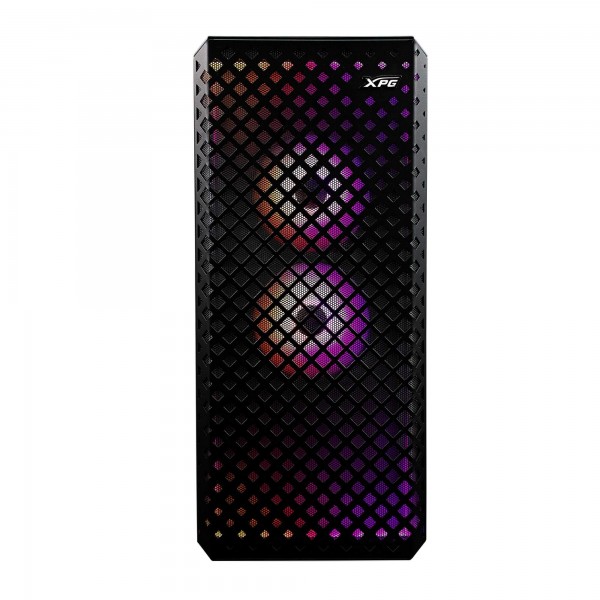 XPG Defender Pro DEFENDER PRO-BKCWW Temperli Cam Mesh ARGB USB 3.0 Siyah E-ATX Mid-Tower Gaming Kasa 2